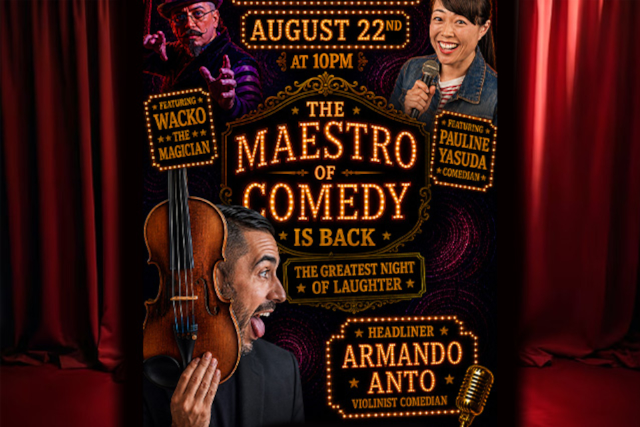 Armando Anto & Friends at The Stand Up Comedy Club