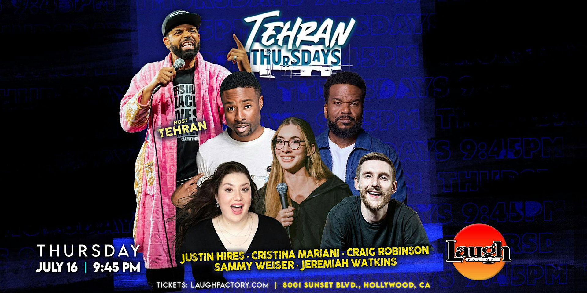 Tehran Thursdays at The Laugh Factory Hollywood
