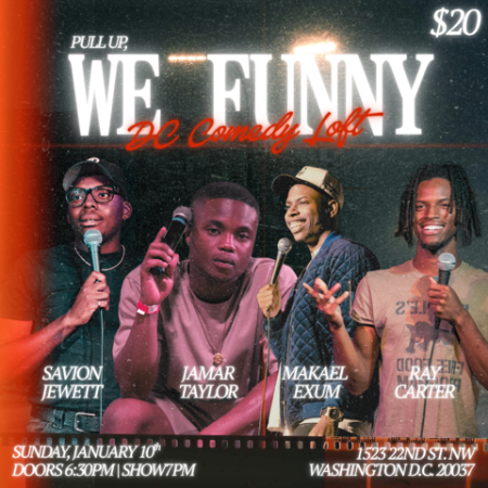 Pull Up, We Funny at The Comedy Loft of DC