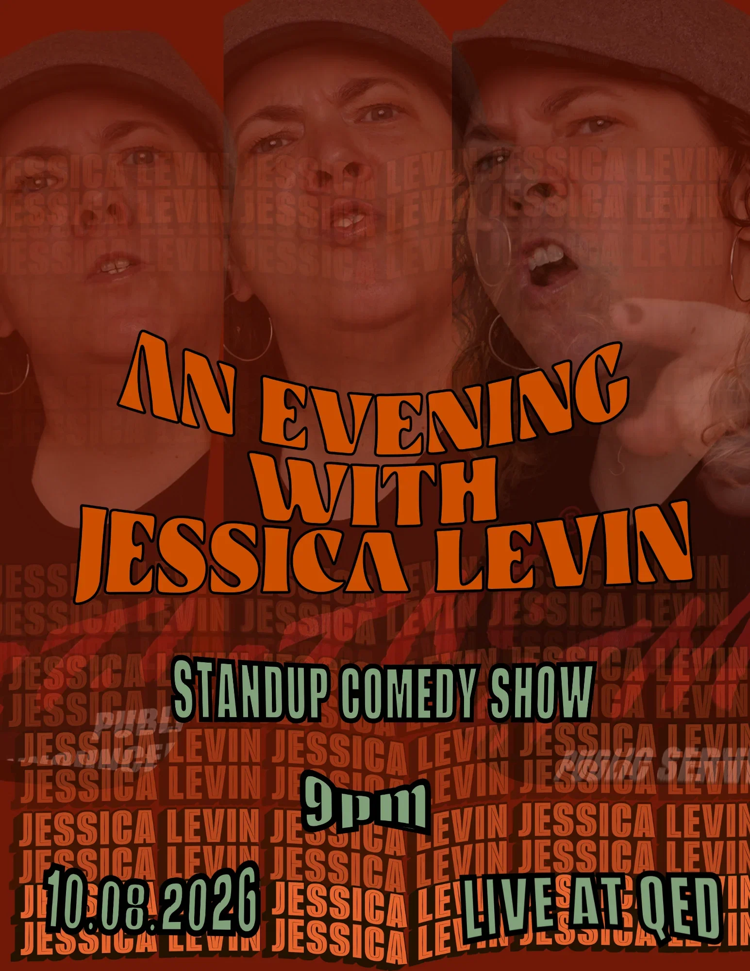 An Evening with Jessica Levin at Q.E.D. Astoria