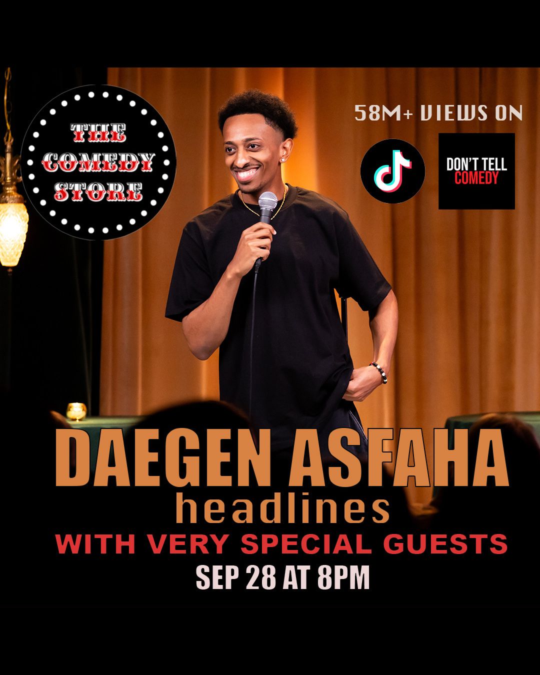 Daegen Asfaha at The Comedy Store