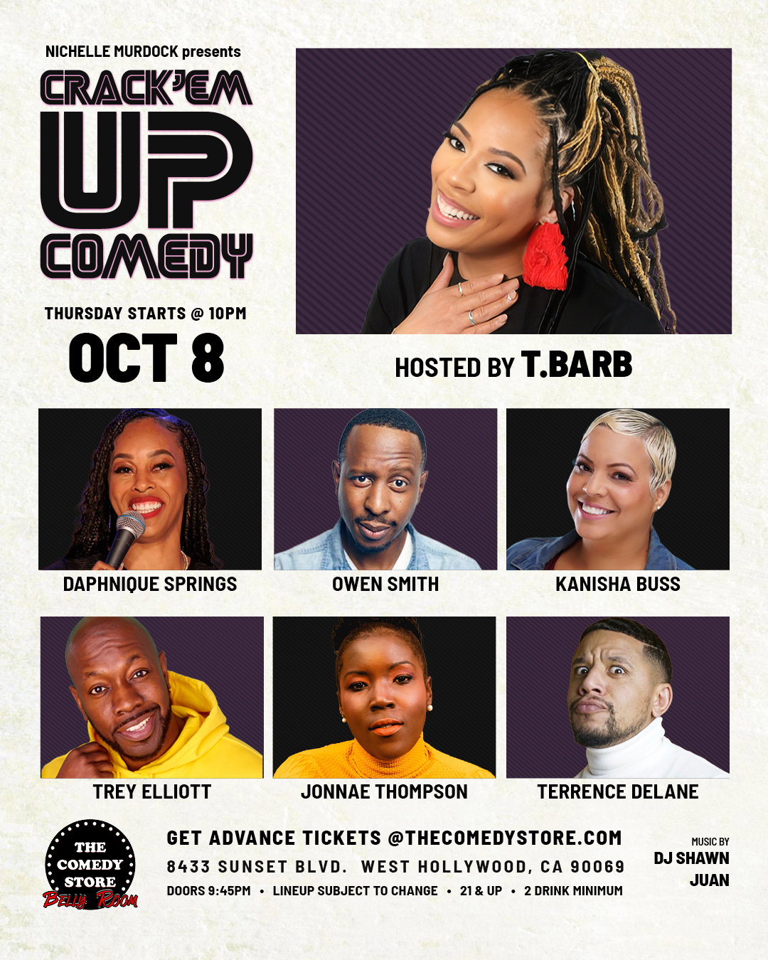 Crack'Em Up Comedy at The Comedy Store