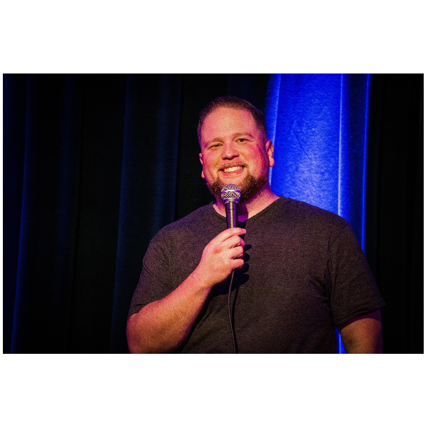 Jon "Polar Bear" Gonzalez at Mic Drop Comedy Plano