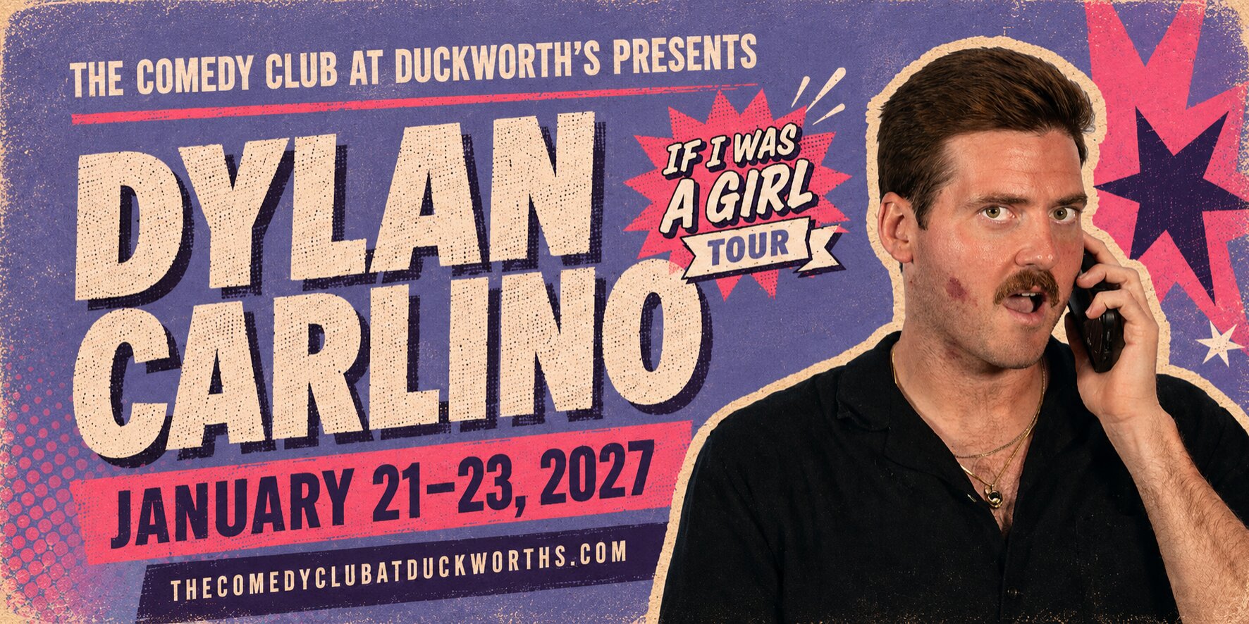 Dylan Carlino at The Comedy Club at Duckworth's