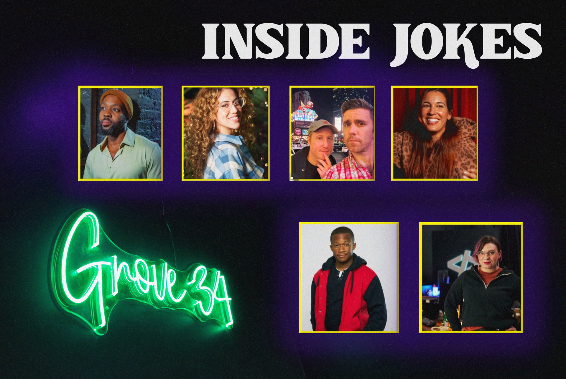 Inside Jokes at Grove 34 Comedy Club