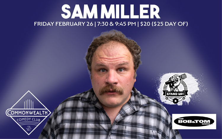 Sam Miller at Commonwealth Comedy Club
