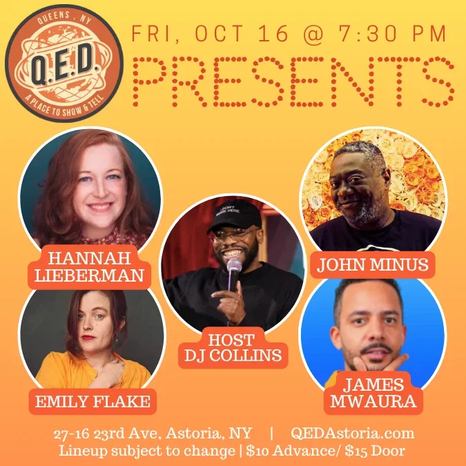 QED Presents at Q.E.D. Astoria