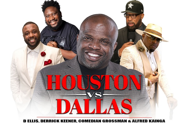 Houston vs Dallas at Addison Improv