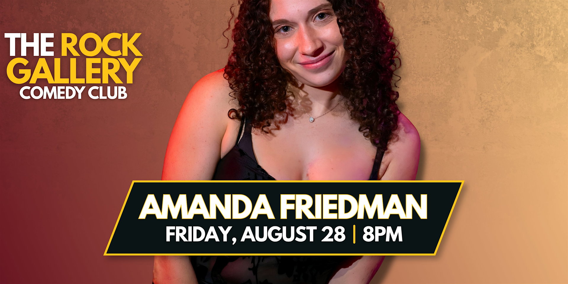 Amanda Friedman Comedy Show at The Rock Gallery Comedy Club