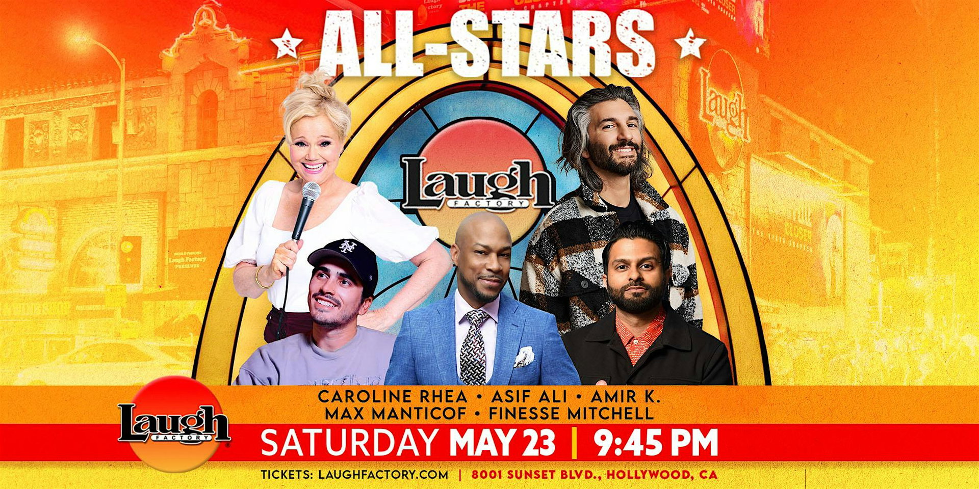 Saturday Night All-Stars at The Laugh Factory Hollywood