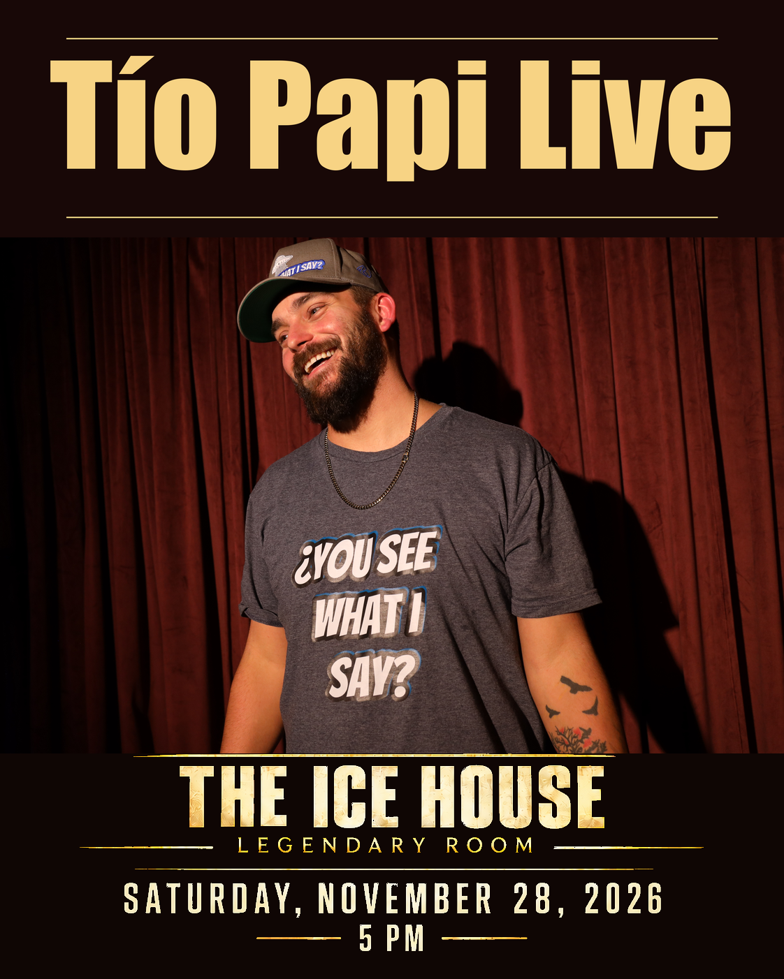 Tío Papi Live at The Ice House