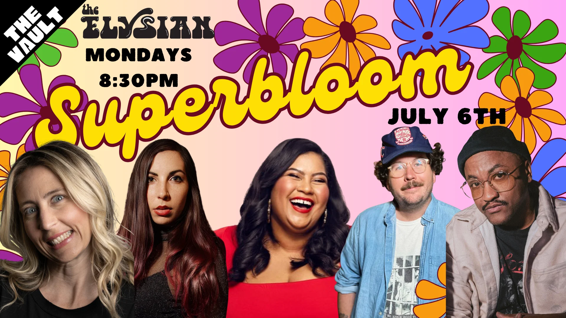 Superbloom Comedy at The Elysian Theater