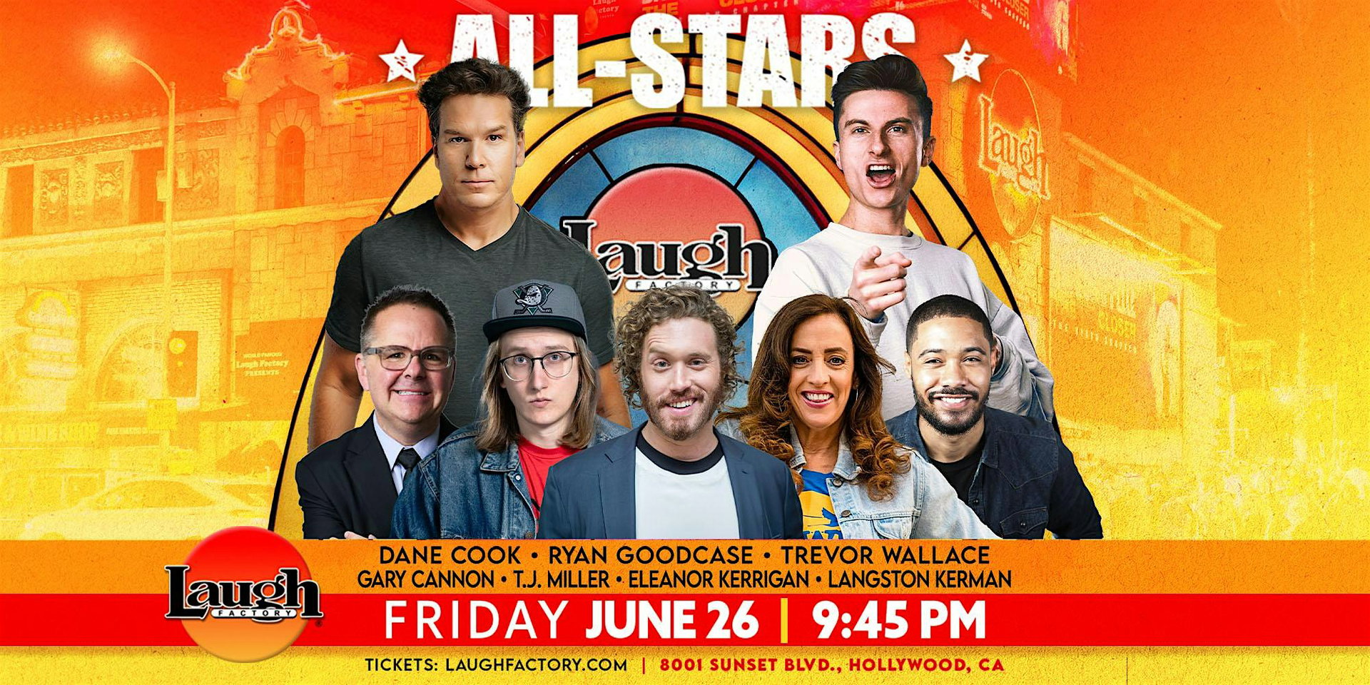 Friday Night All-Stars at The Laugh Factory Hollywood