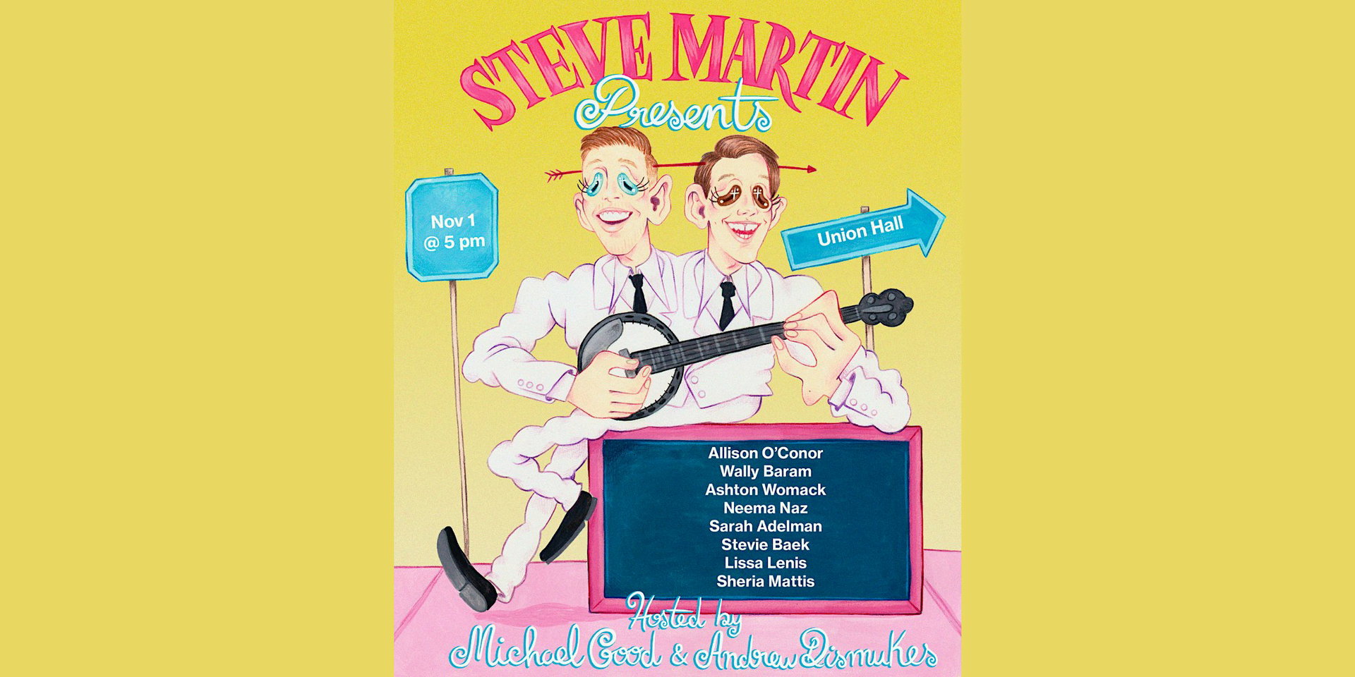 Steve Martin Presents at Union Hall