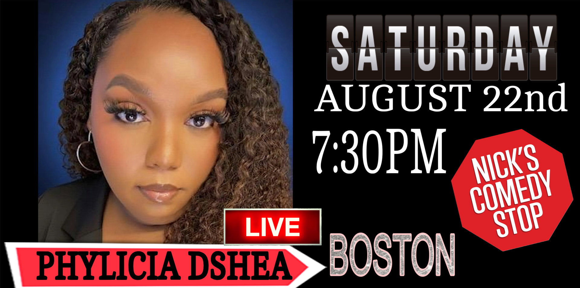 Phylicia Dshea LIVE at Nick's Comedy Stop