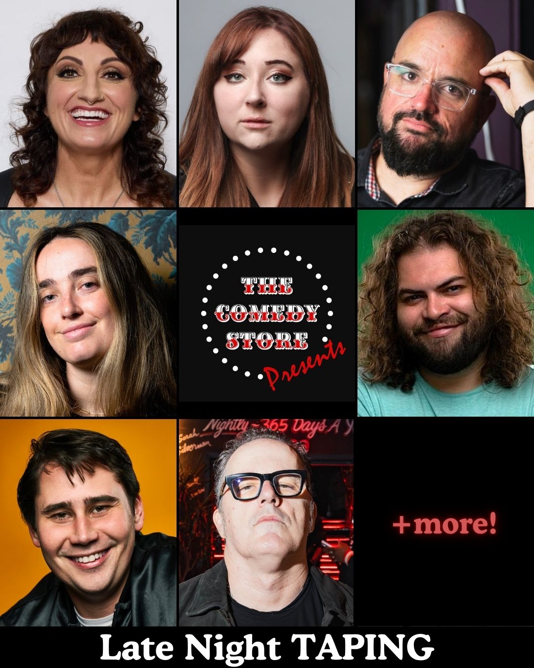 Late Night in the Main Room TAPING at The Comedy Store