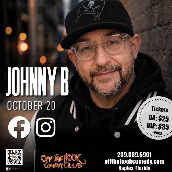 Johnny B at Off The Hook Comedy Club