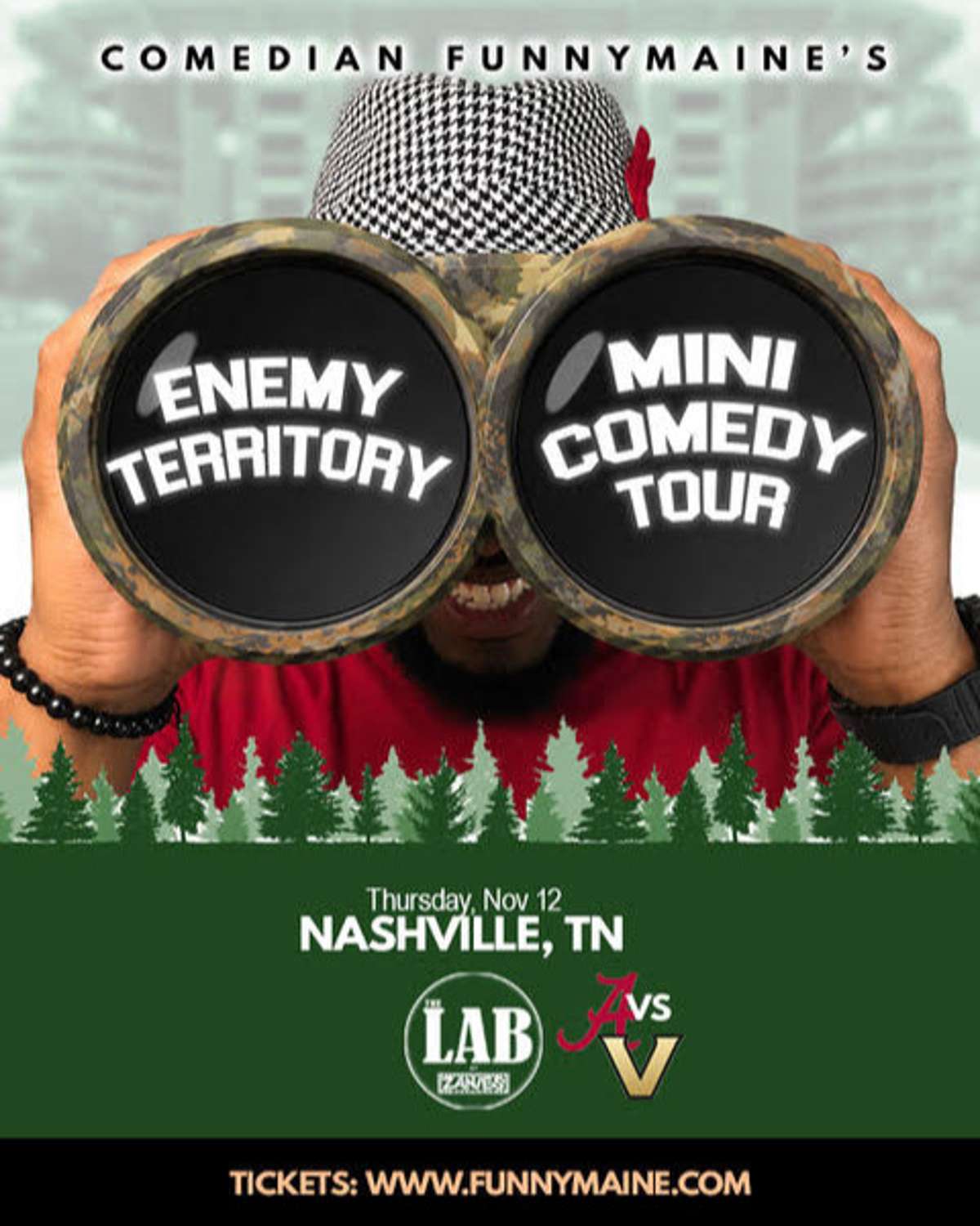Enemy Territory Mini Comedy Tour at Zanies Comedy Club Nashville