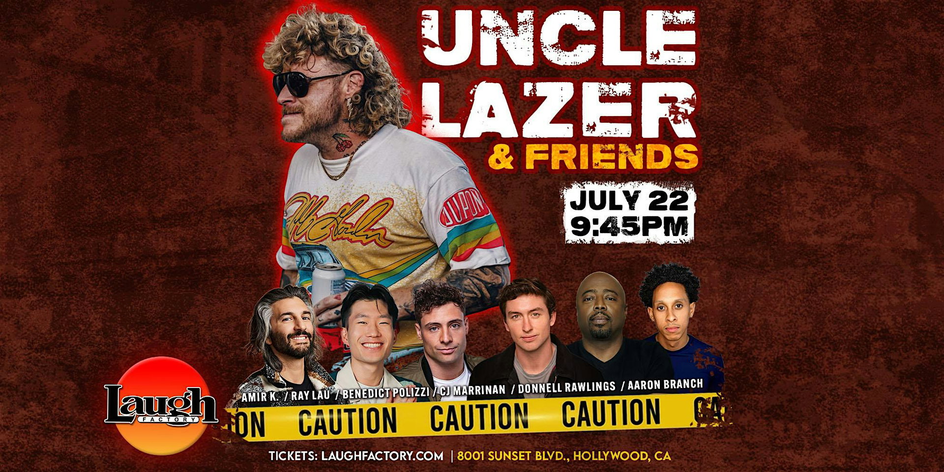 Uncle Lazer & Friends at The Laugh Factory Hollywood