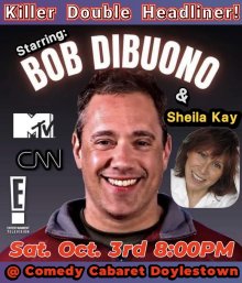 Killer Double Headliner! at Comedy Cabaret Doylestown