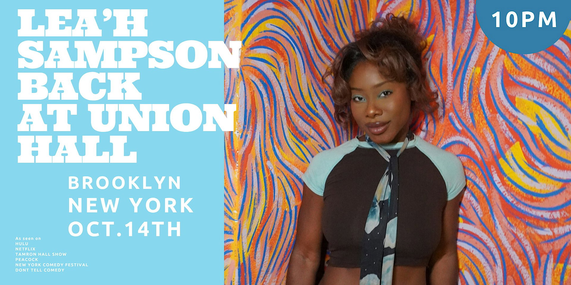 Lea’h Sampson Back At Union Hall at Union Hall