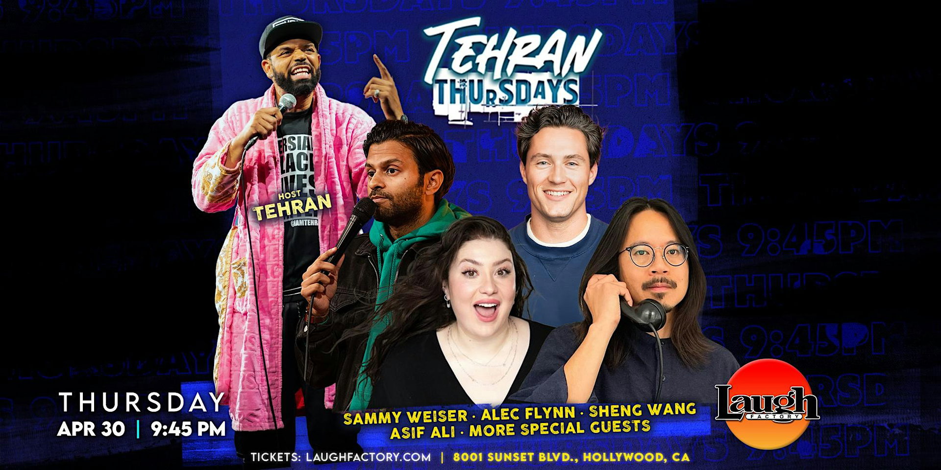 Tehran Thursdays at The Laugh Factory Hollywood