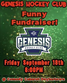 Genesis Hockey Funny Fundraiser! at Comedy Cabaret Doylestown