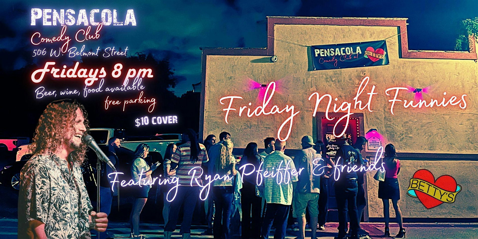 Friday Night Funnies at Pensacola Comedy Club