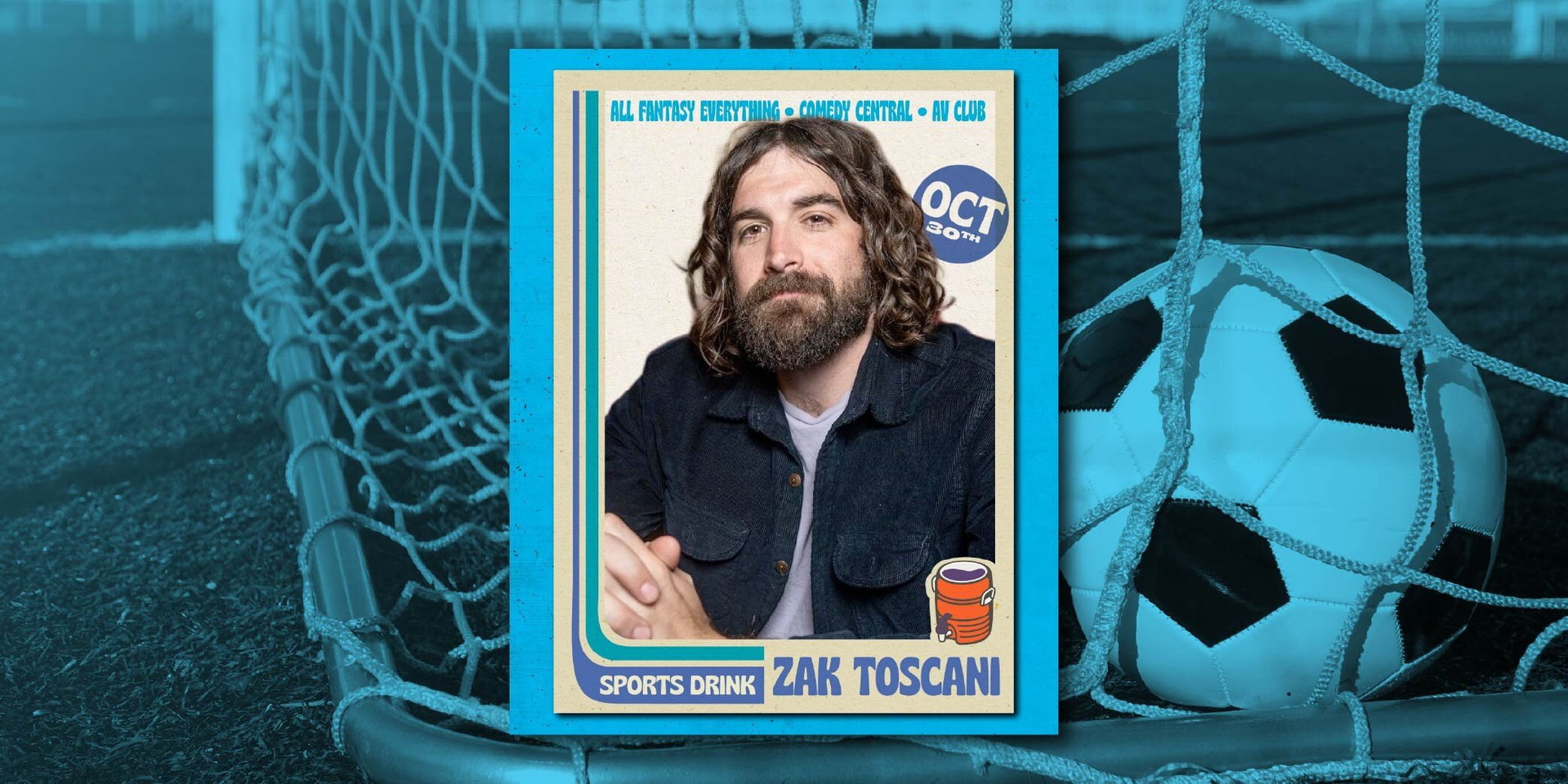 Zak Toscani at SPORTS DRINK: Café & Comedy Club