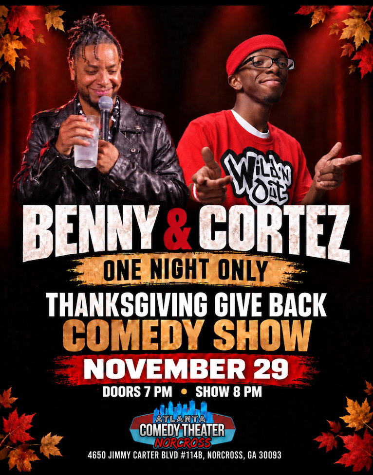 Benny and Cortez One Night Only at Atlanta Comedy Theater Norcross