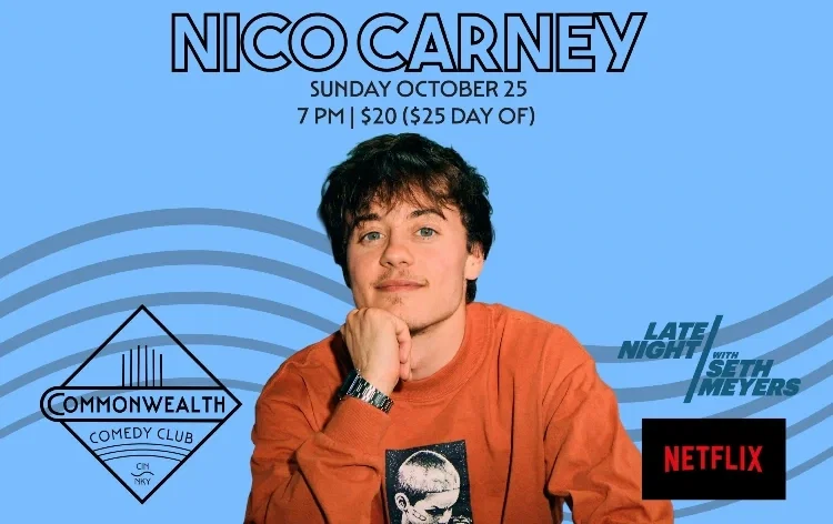 Nico Carney at Commonwealth Comedy Club