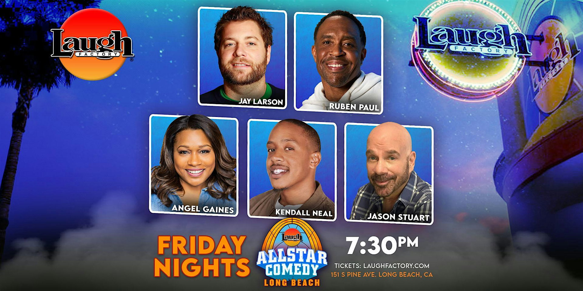 Friday All-Star Comedy at The Laugh Factory Long Beach