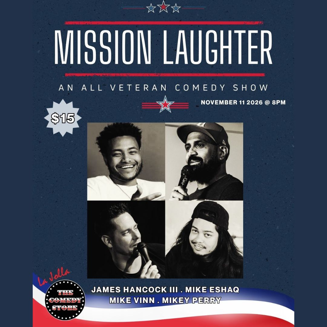Mission Laughter at The Comedy Store La Jolla