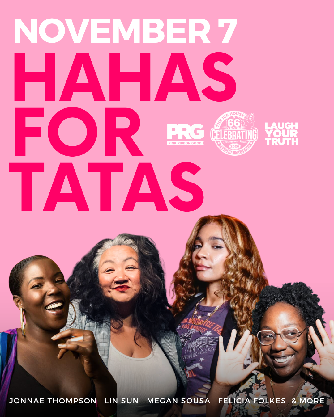 HAHAs for TATAs at The Ice House