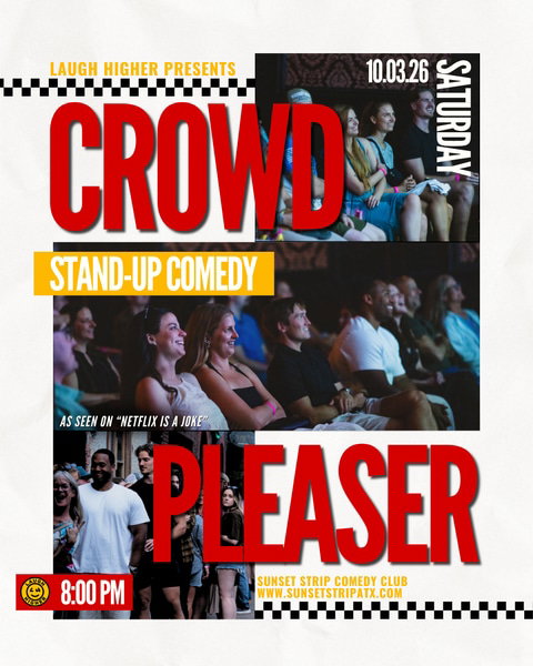 Crowd Pleaser at Sunset Strip Comedy Club
