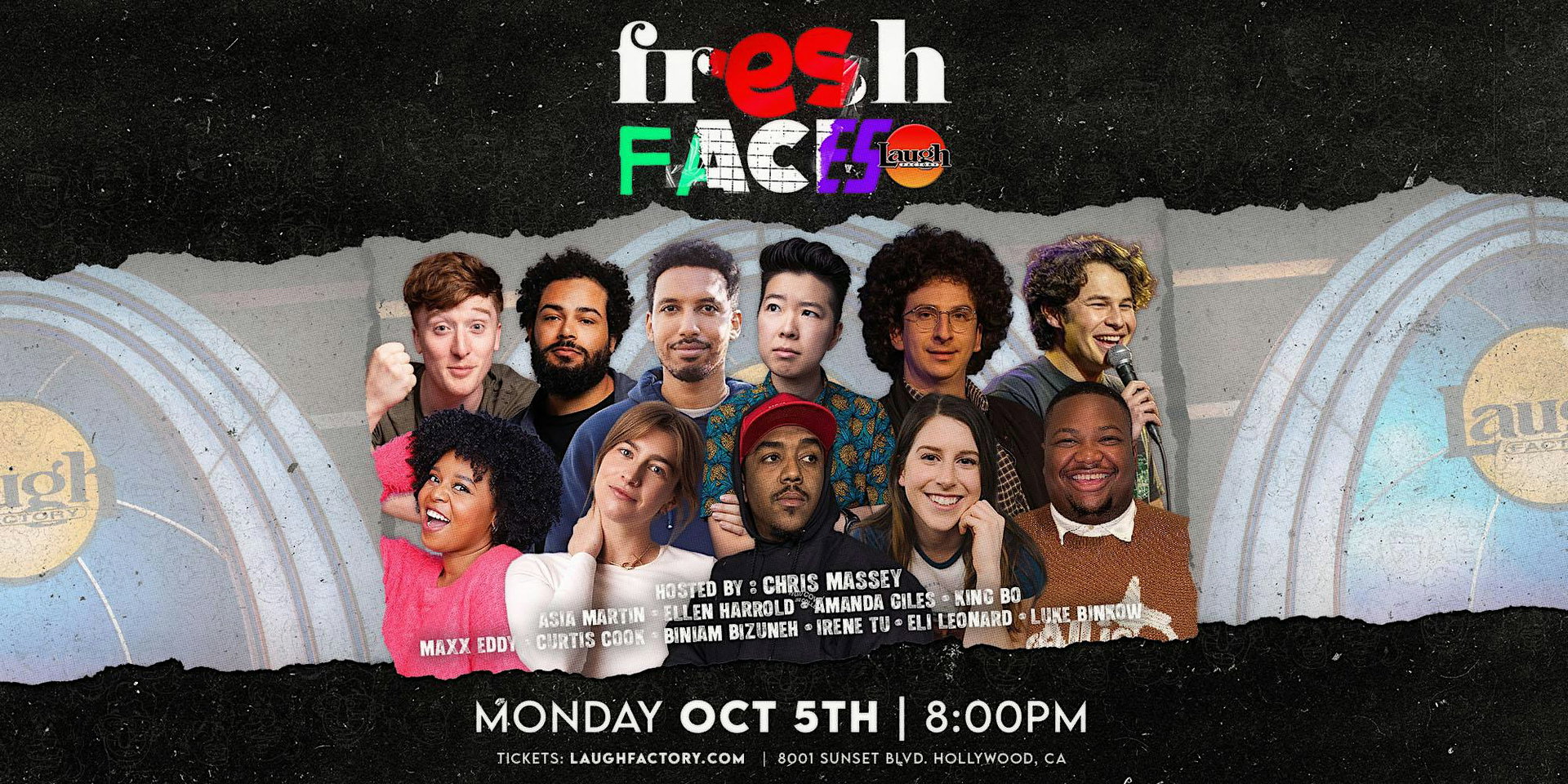 Fresh Faces Comedy at The Laugh Factory Hollywood