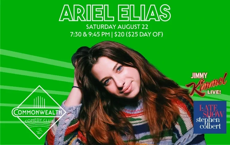 Ariel Elias at Commonwealth Comedy Club