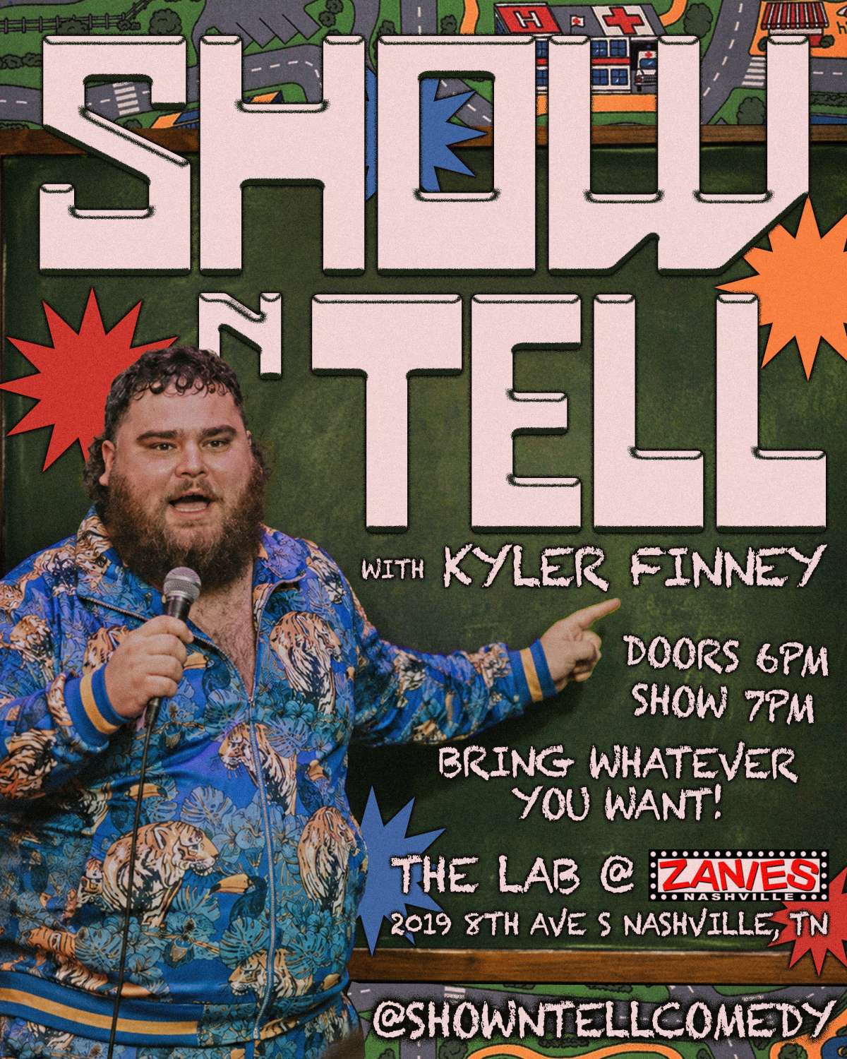 Show 'N Tell at Zanies Comedy Club Nashville