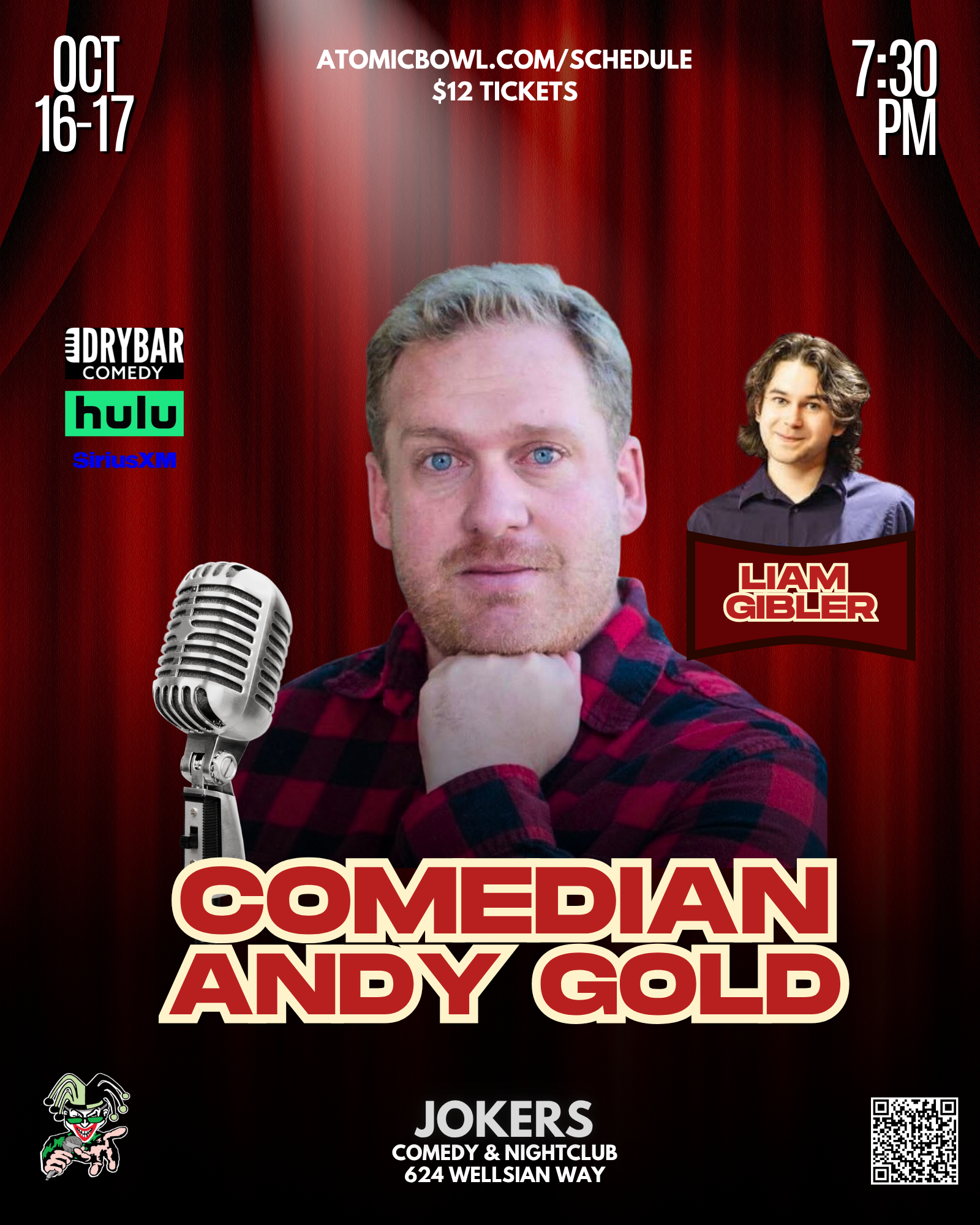 Andy Gold at Joker's Comedy Club