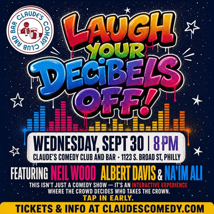 Laugh Your Decibels Off! at Claude's Comedy Club & Bar