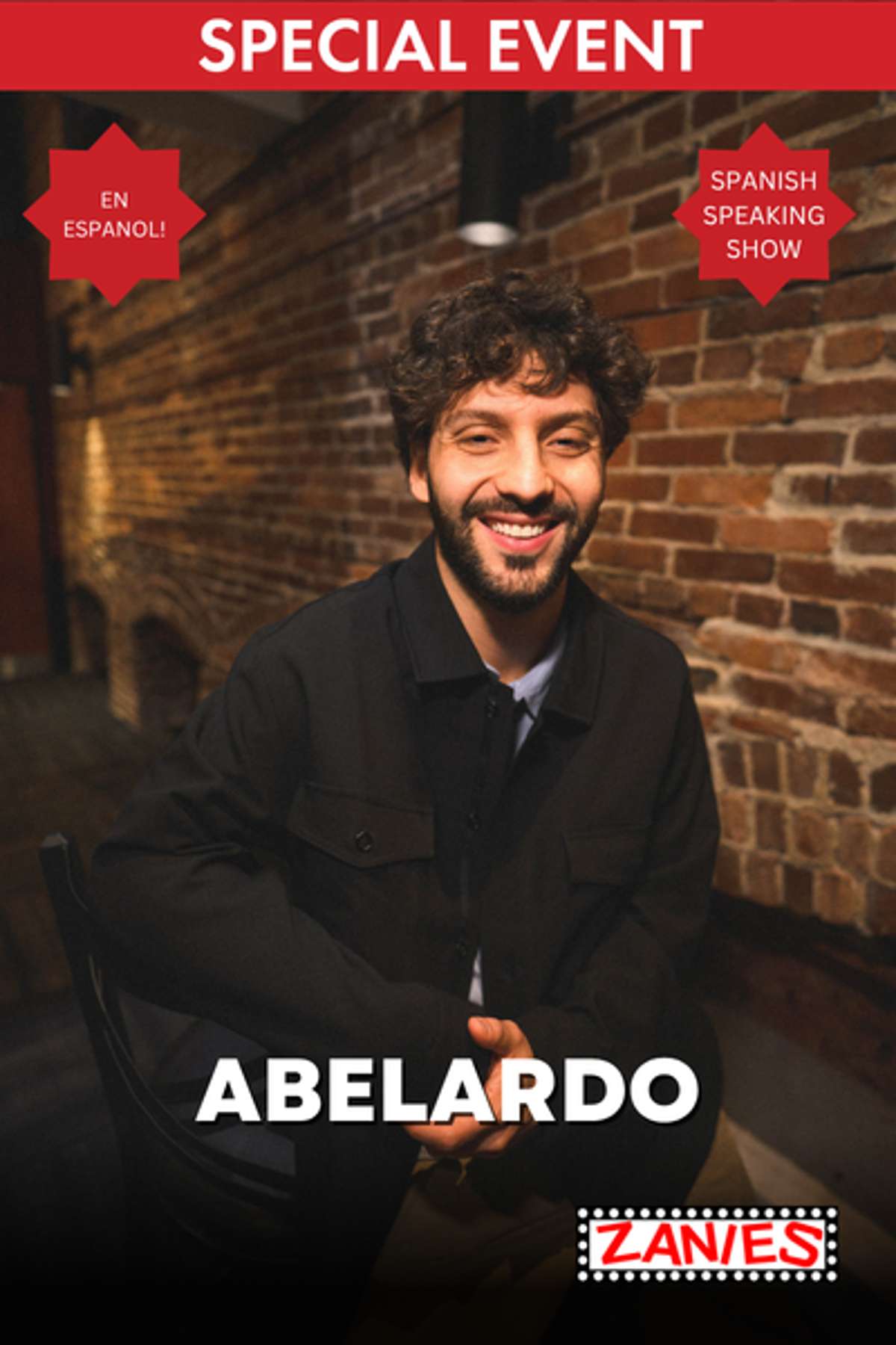 Abelardo at Zanies Comedy Club Rosemont