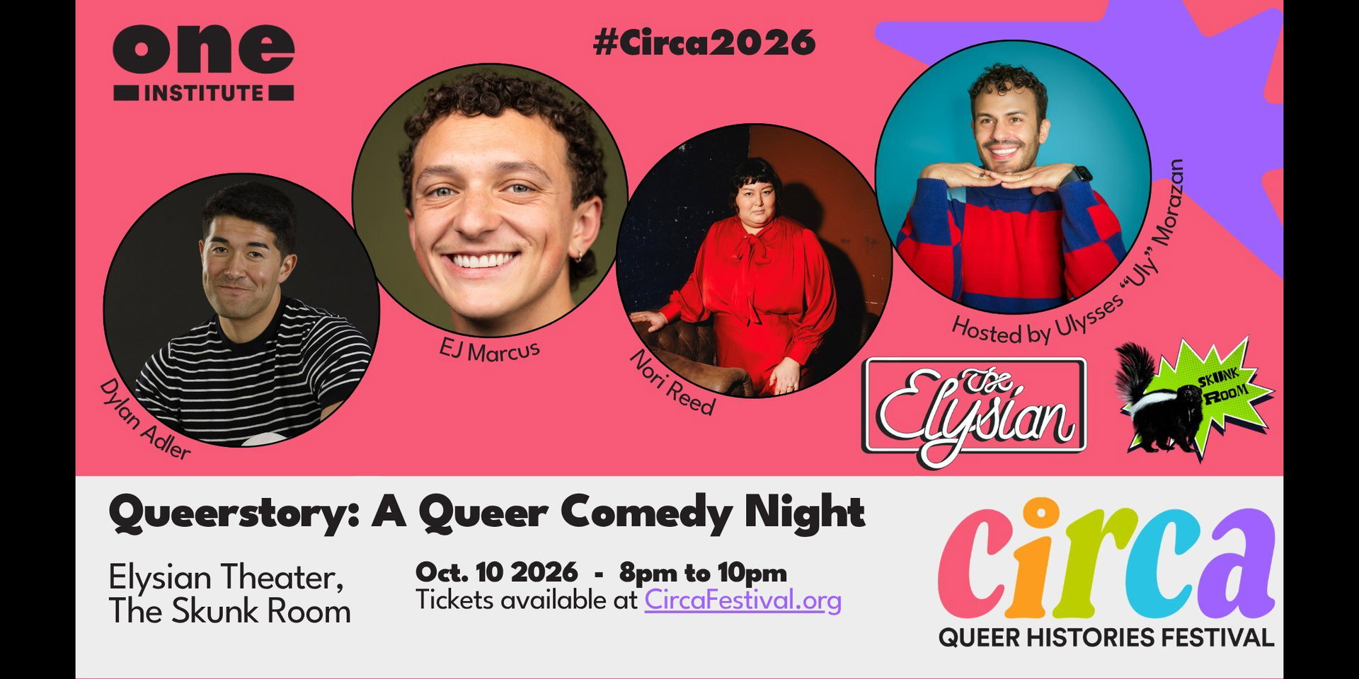 Queerstory at The Elysian Theater