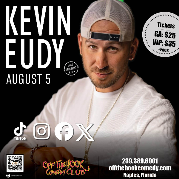 Kevin Eudy at Off The Hook Comedy Club