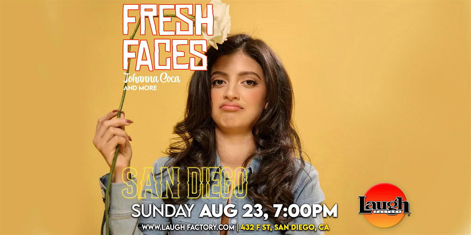 Fresh Faces at The Laugh Factory San Diego