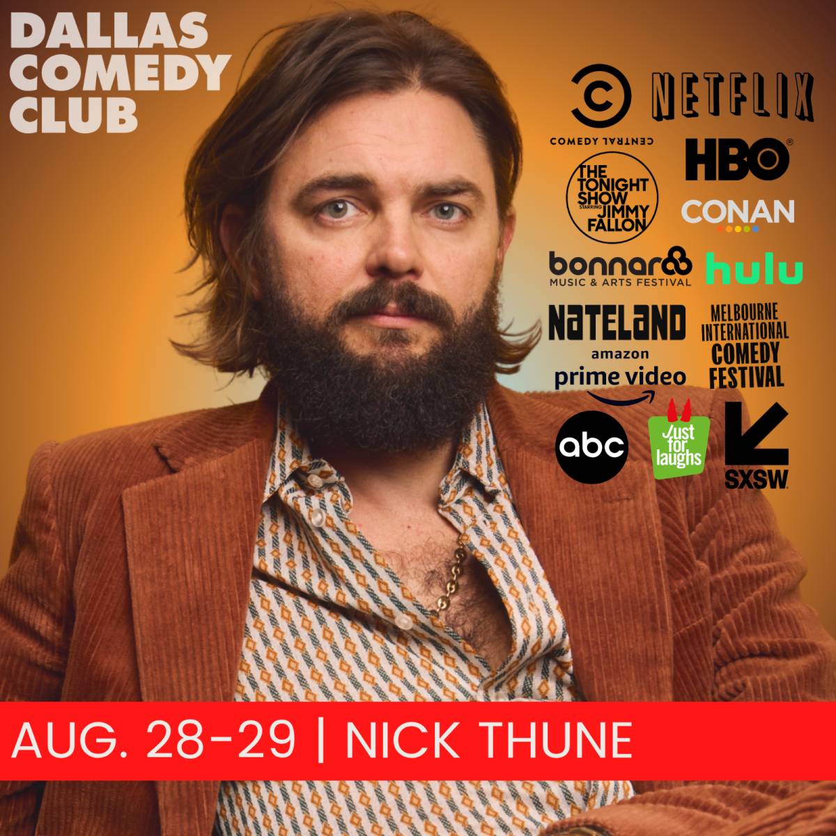 Nick Thune at Dallas Comedy Club
