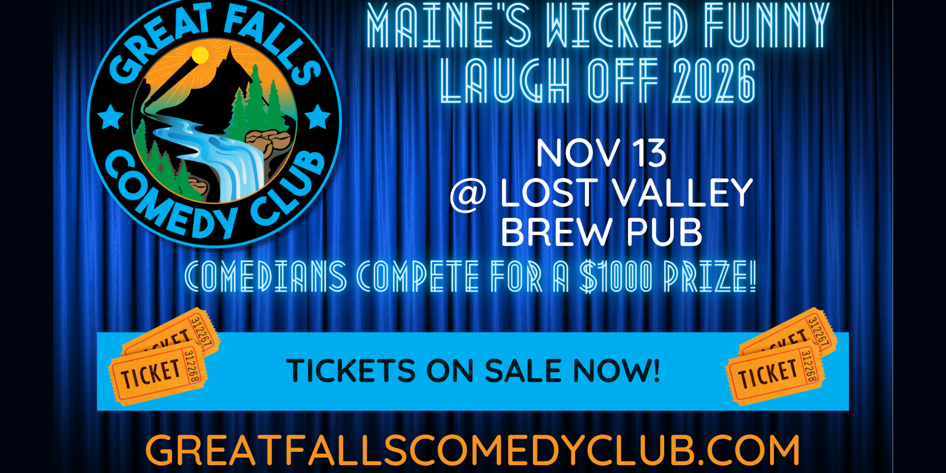 Maine's Wicked Funny Laugh Off Comedy Contest at Great Falls Comedy Club
