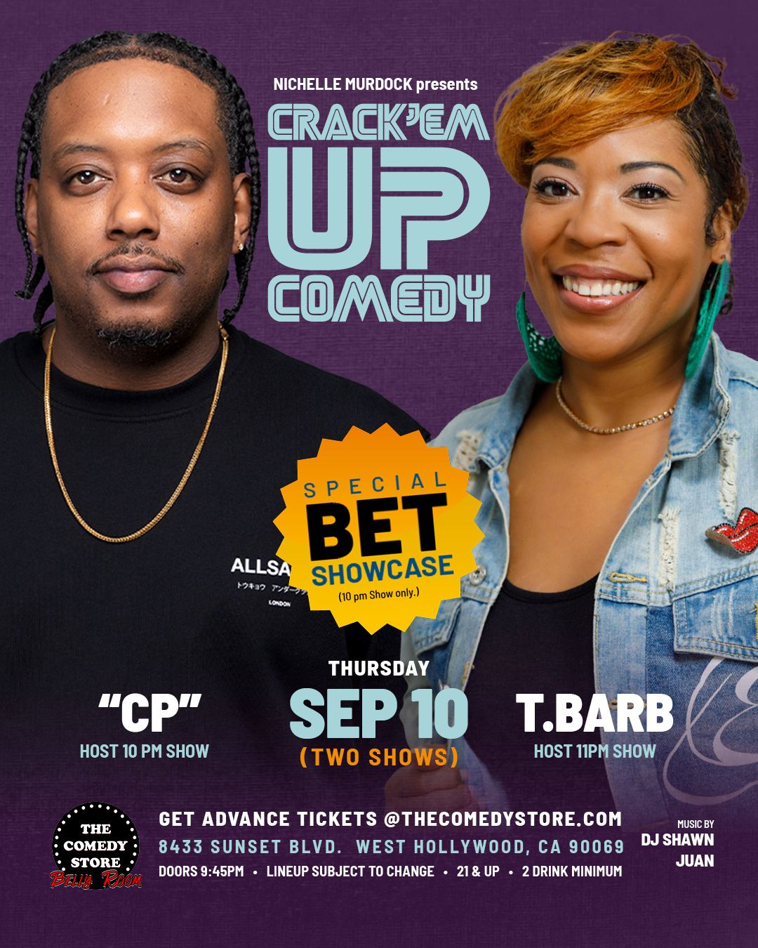 Crack'Em Up Thursdays at The Comedy Store