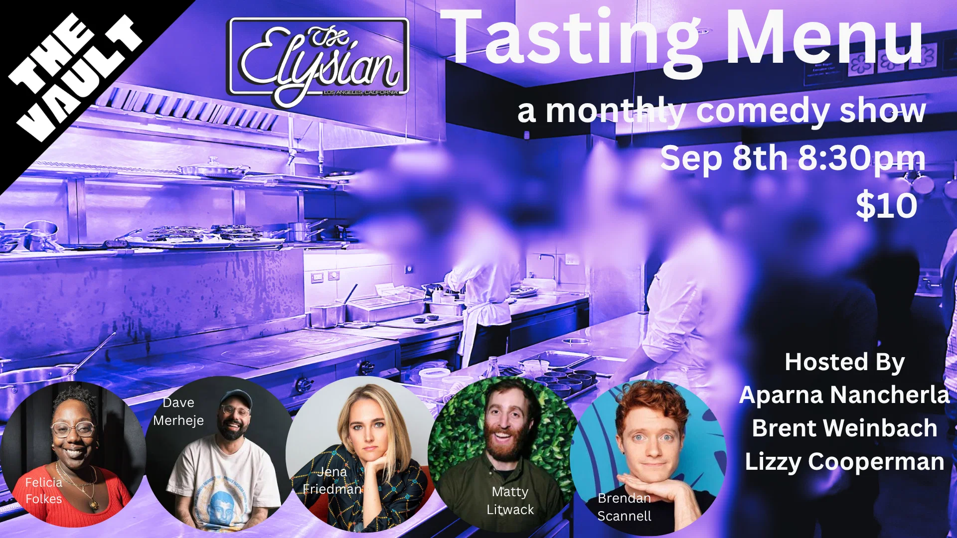 Tasting Menu at The Elysian Theater