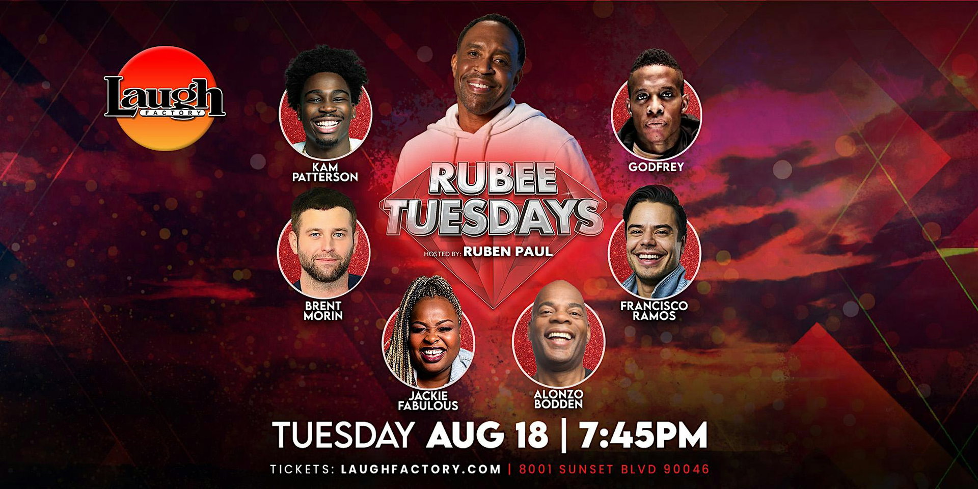 Rubee Tuesdays at The Laugh Factory Hollywood