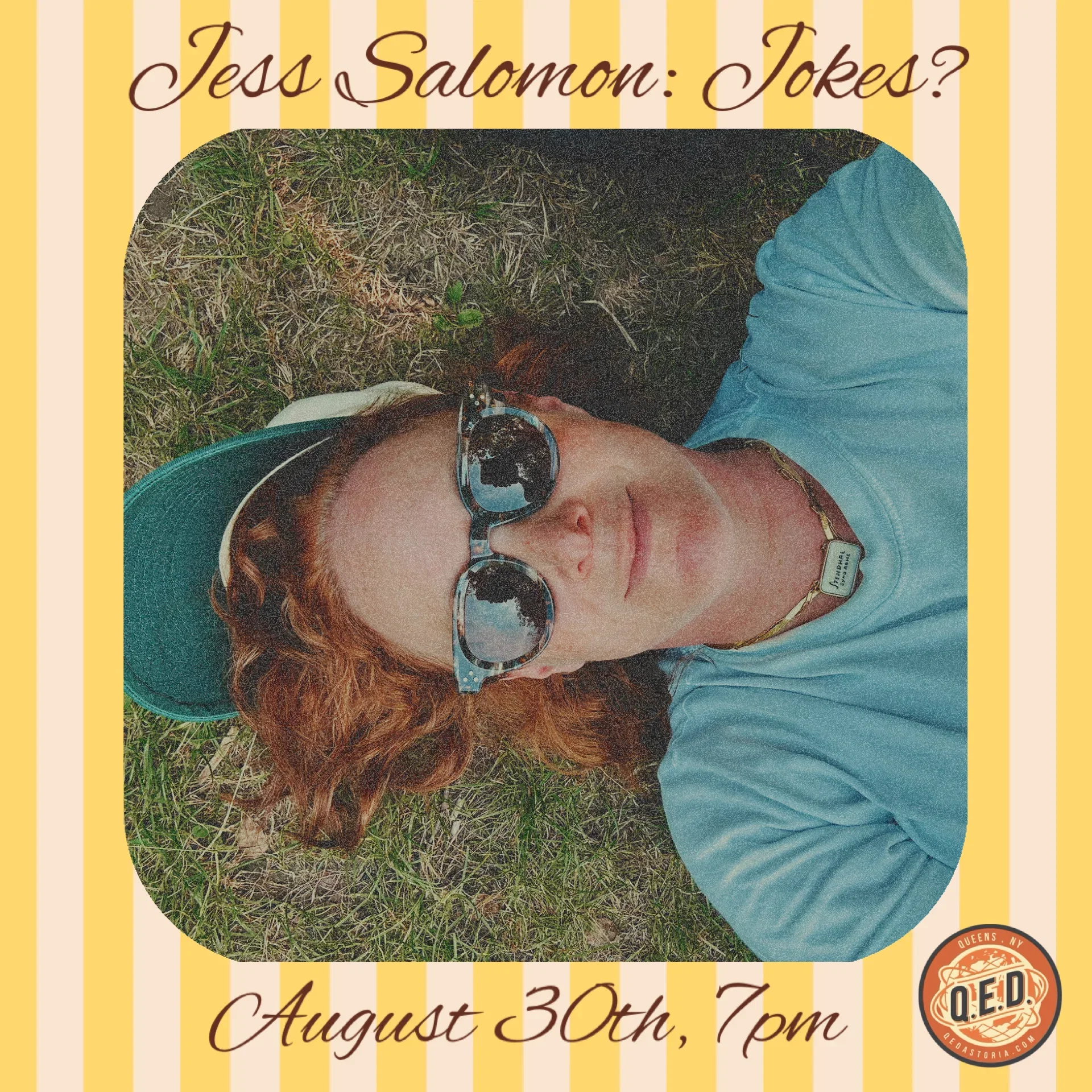 Jess Salomon: Jokes? at Q.E.D. Astoria